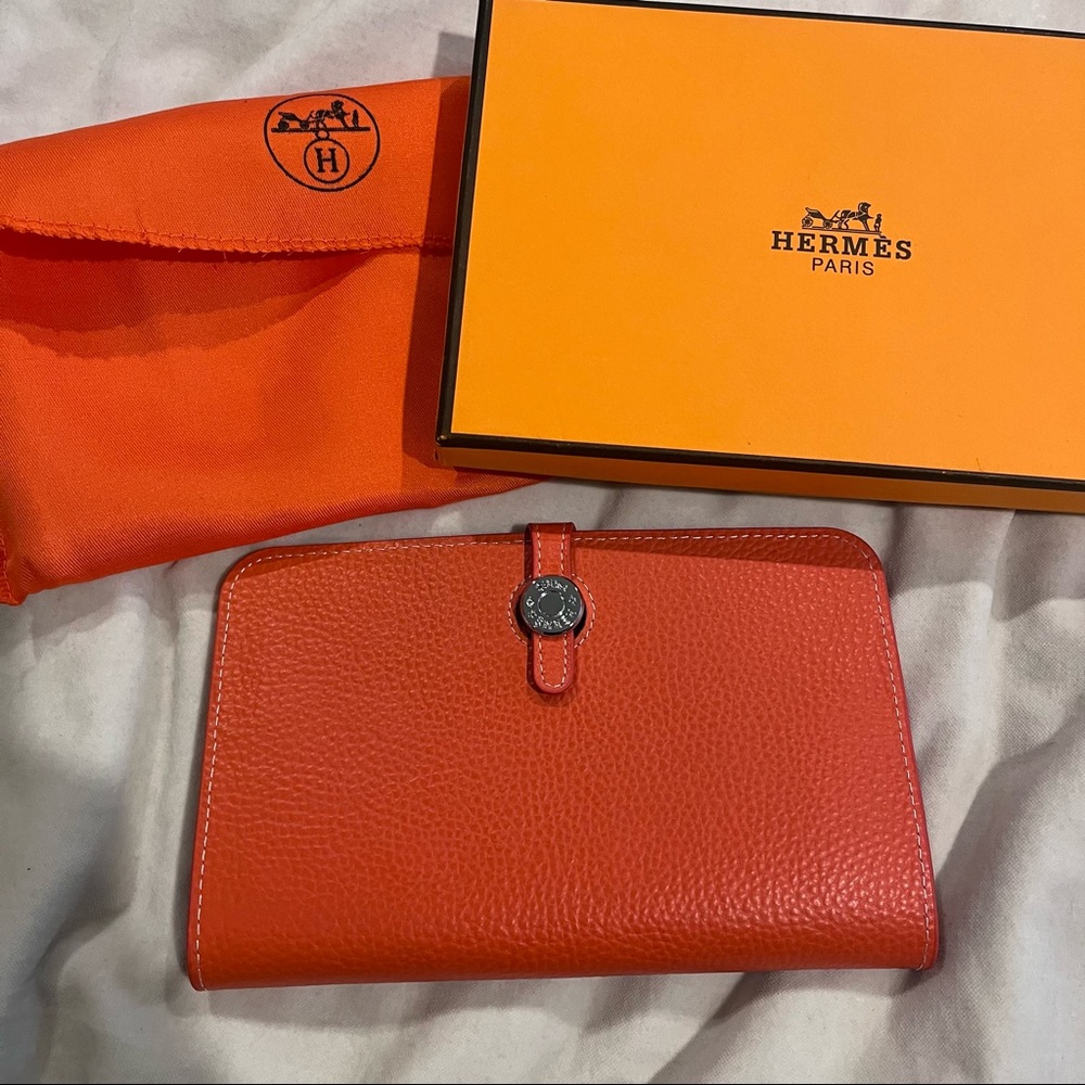 Hermes Togo Dogon Duo Wallet